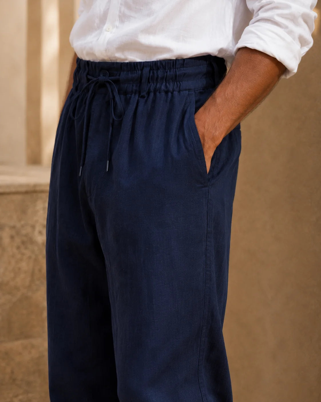 Admiral Linen Pants for Men