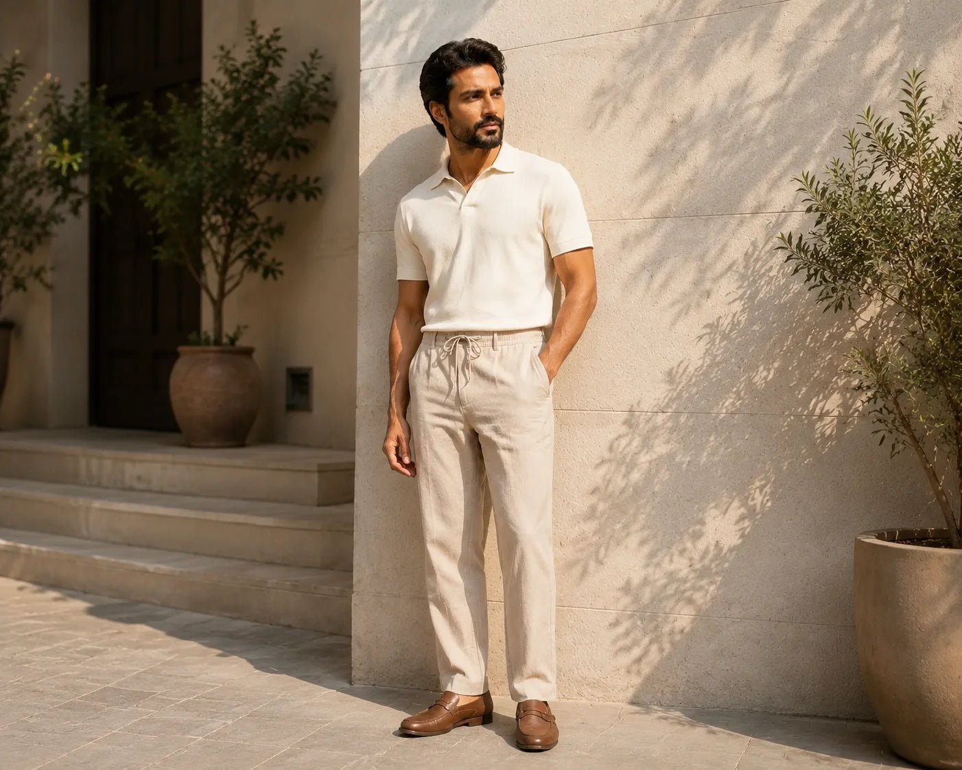 Linen Pants for Men (Pack of 2)