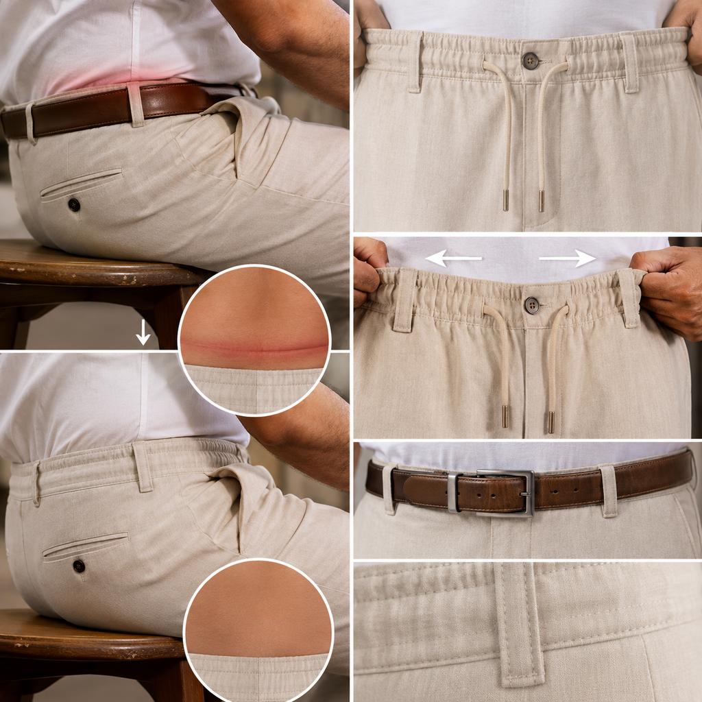 Linen Pants for Men (Pack of 2)