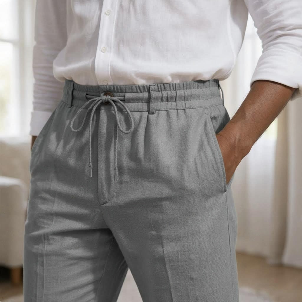 Premium Linen Pants for Men Hover