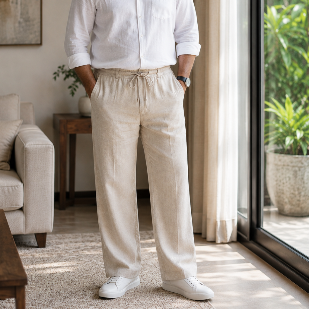 Linen Pants for Men (Pack of 2)