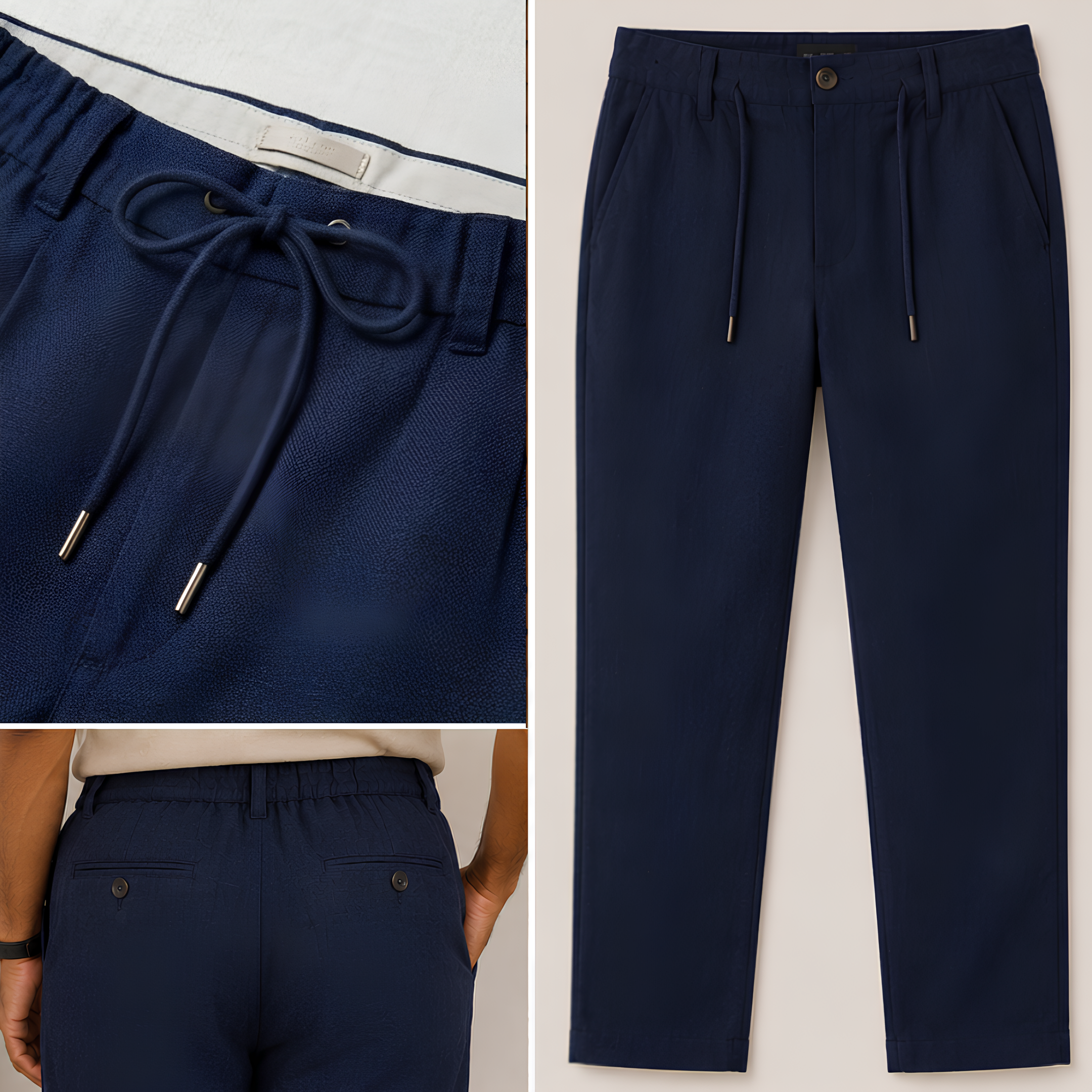 Linen Pants for Men (Pack of 2)