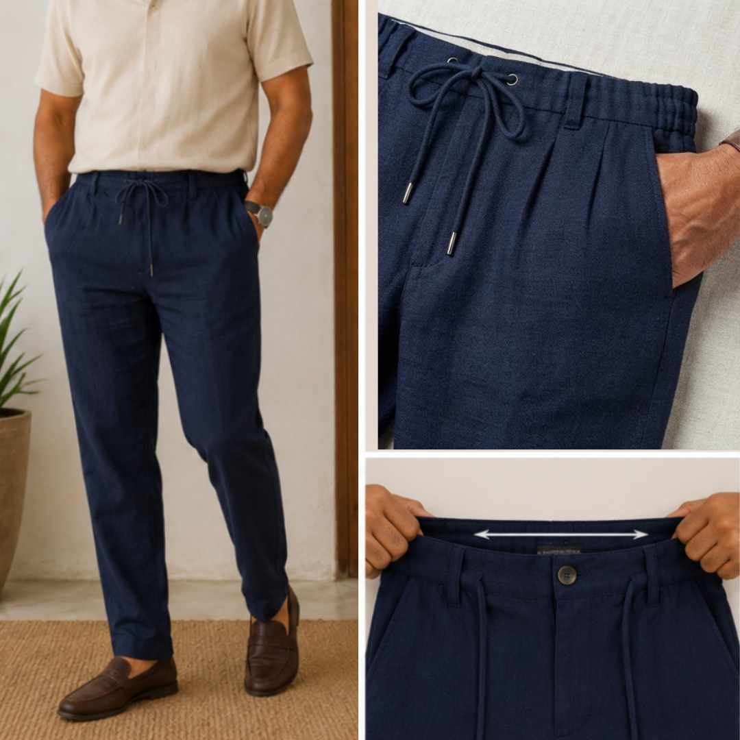 Linen Pants for Men (Pack of 2)